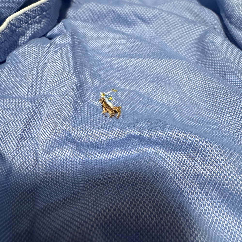 Polo by Ralph Lauren Blue Robe - Picture 3 of 4